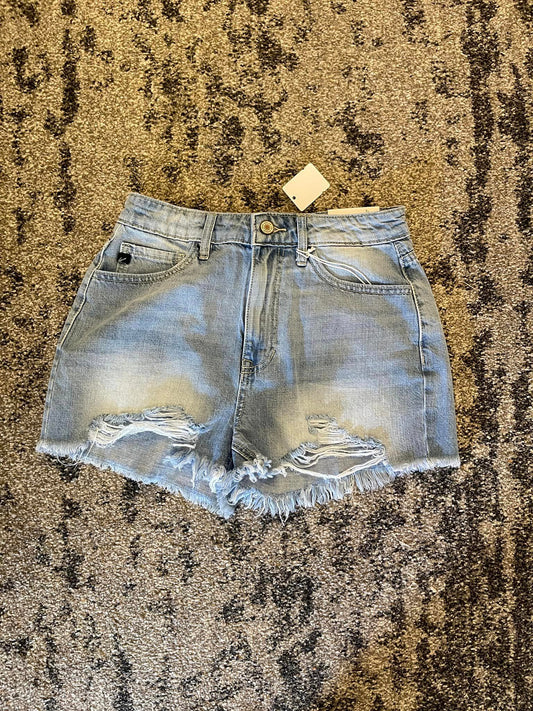 KanCan Medium Wash Denim Shorts