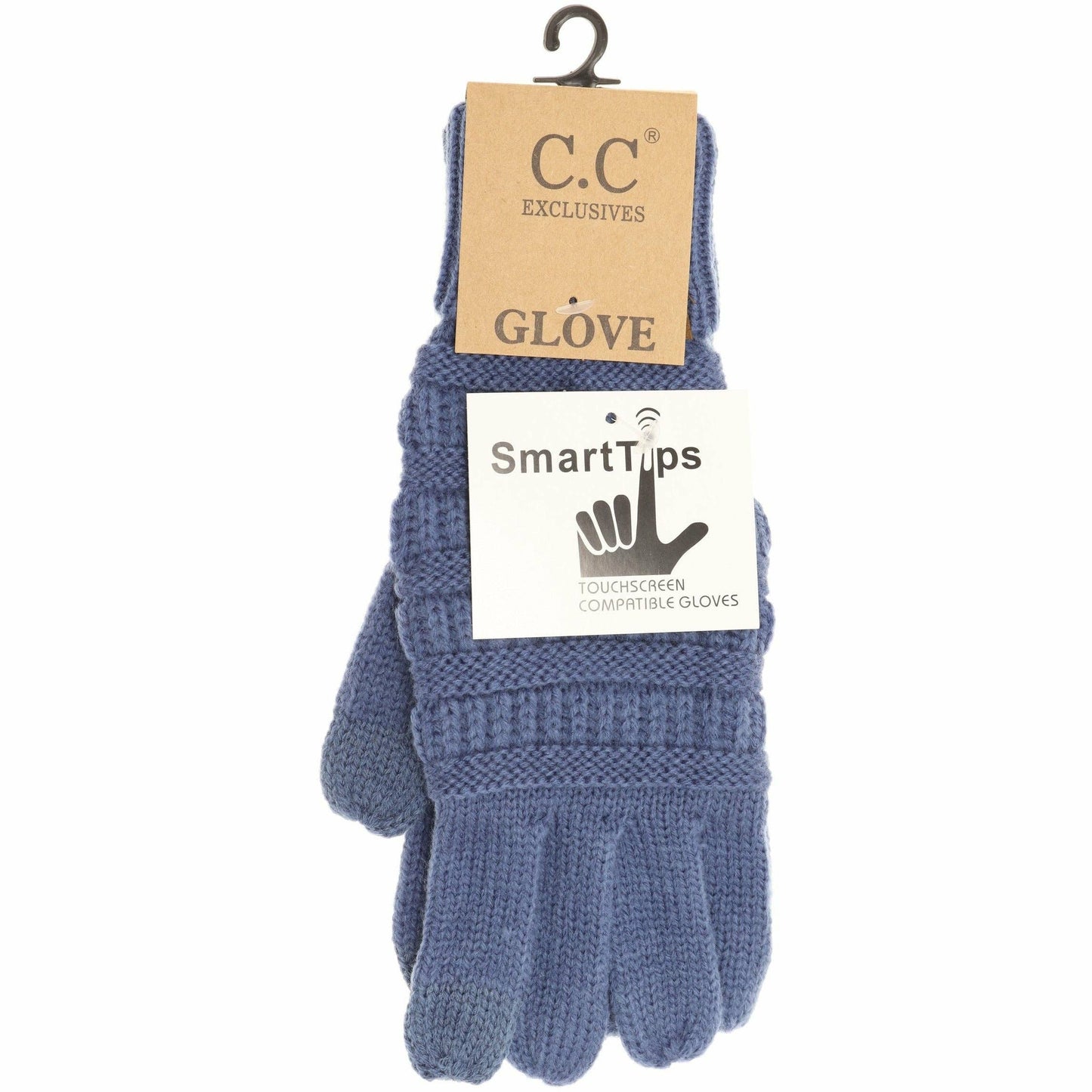 Solid Cable Knit CC Gloves G20