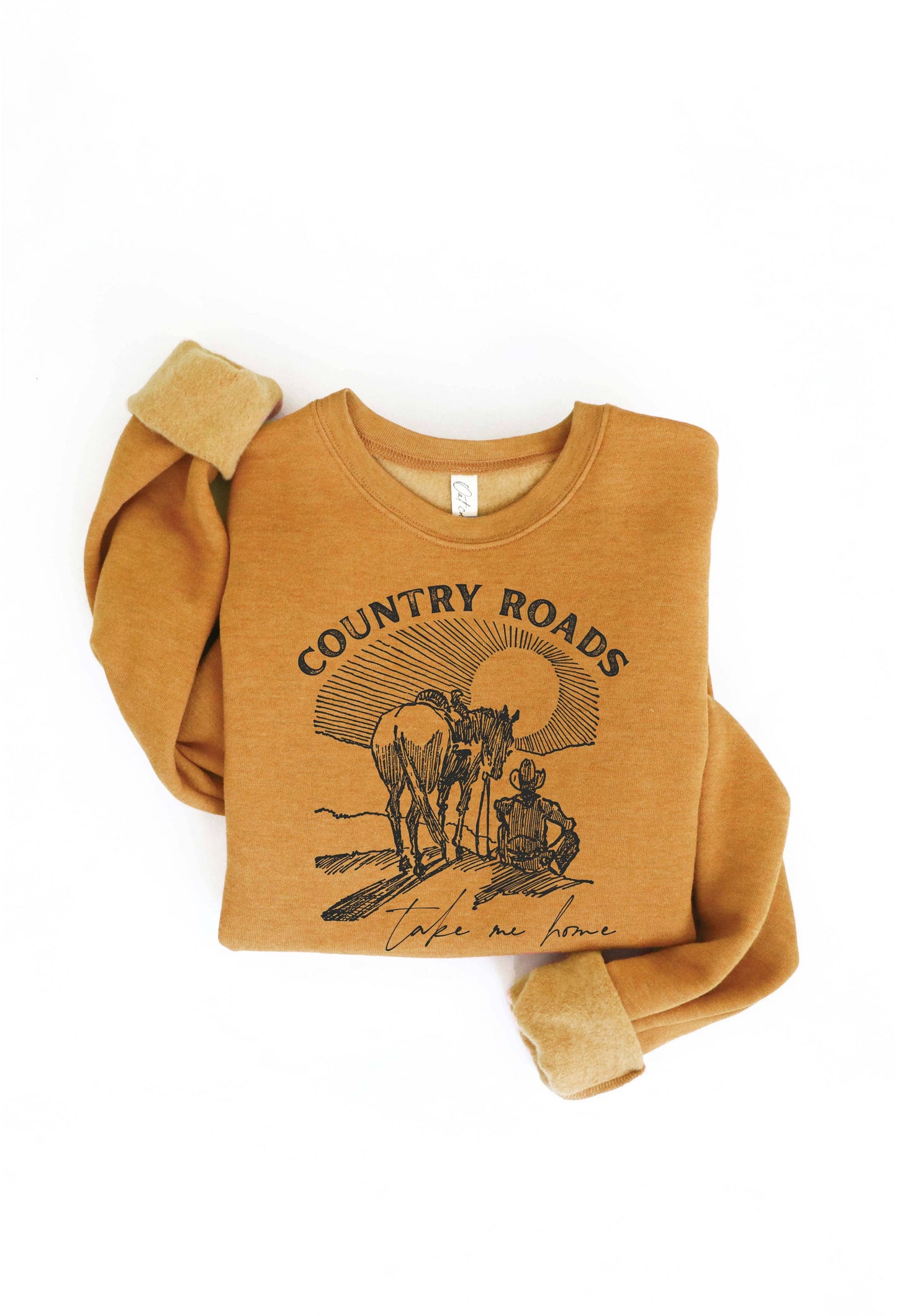 COUNTRY ROADS TAKE ME HOME Graphic Sweatshirt