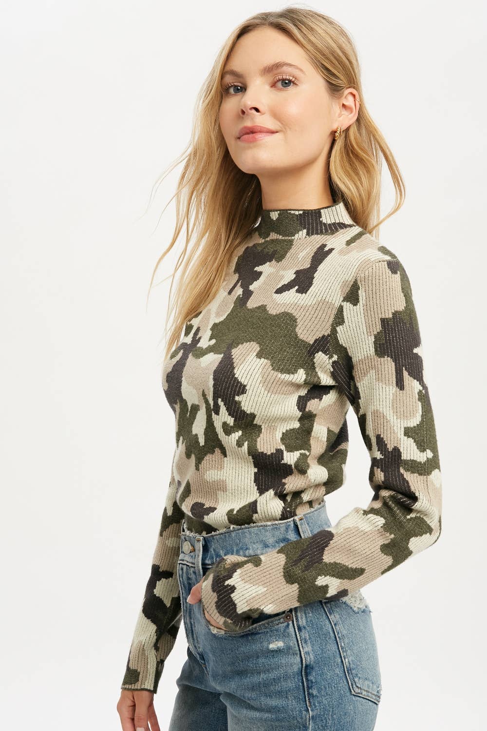 Camo Sweater