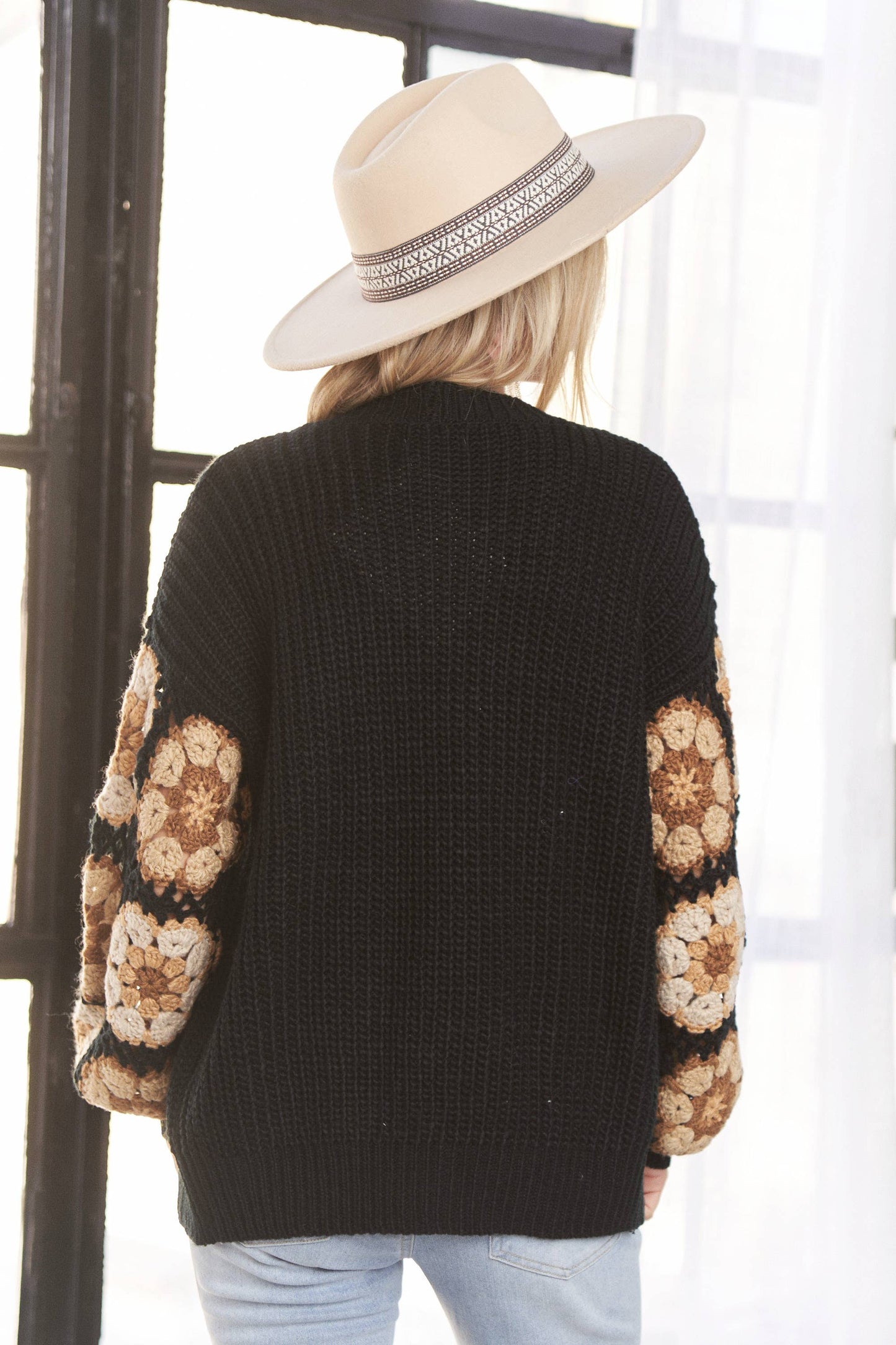 Puff Sleeve Cardigan