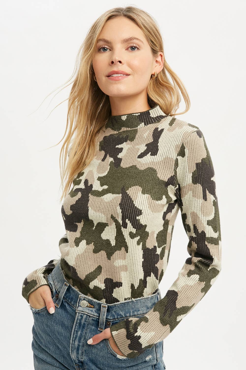 Camo Sweater