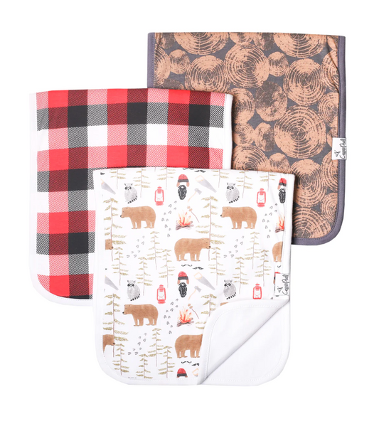 Burp Cloths - Lumberjack