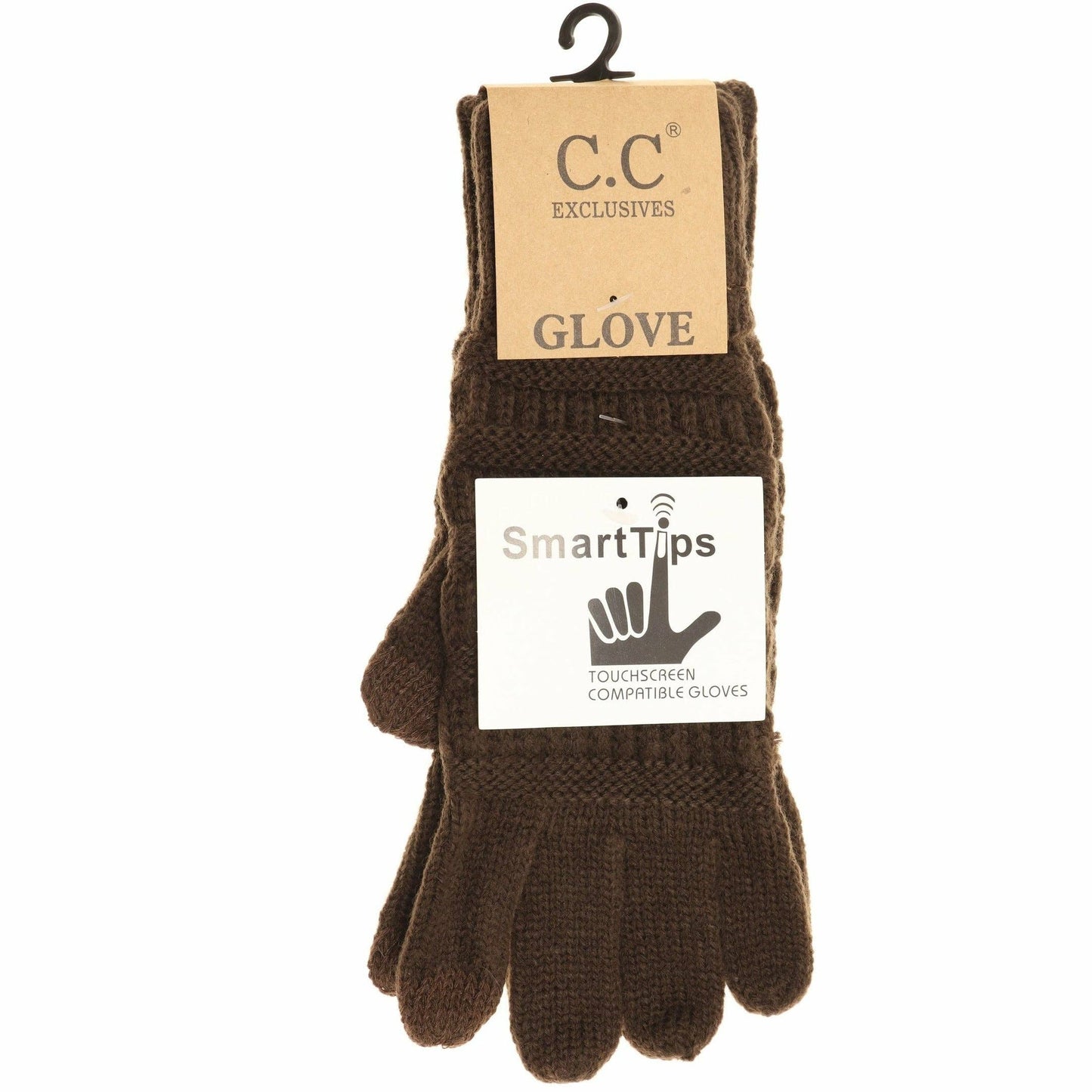 Solid Cable Knit CC Gloves G20