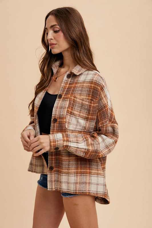 Oversized Plaid Shirt